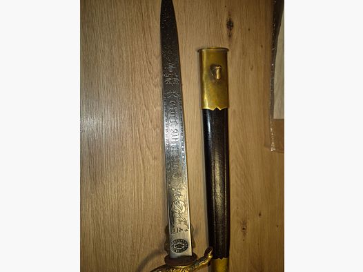 Ehren Hirschfänger Solingen abzugeben komplett...