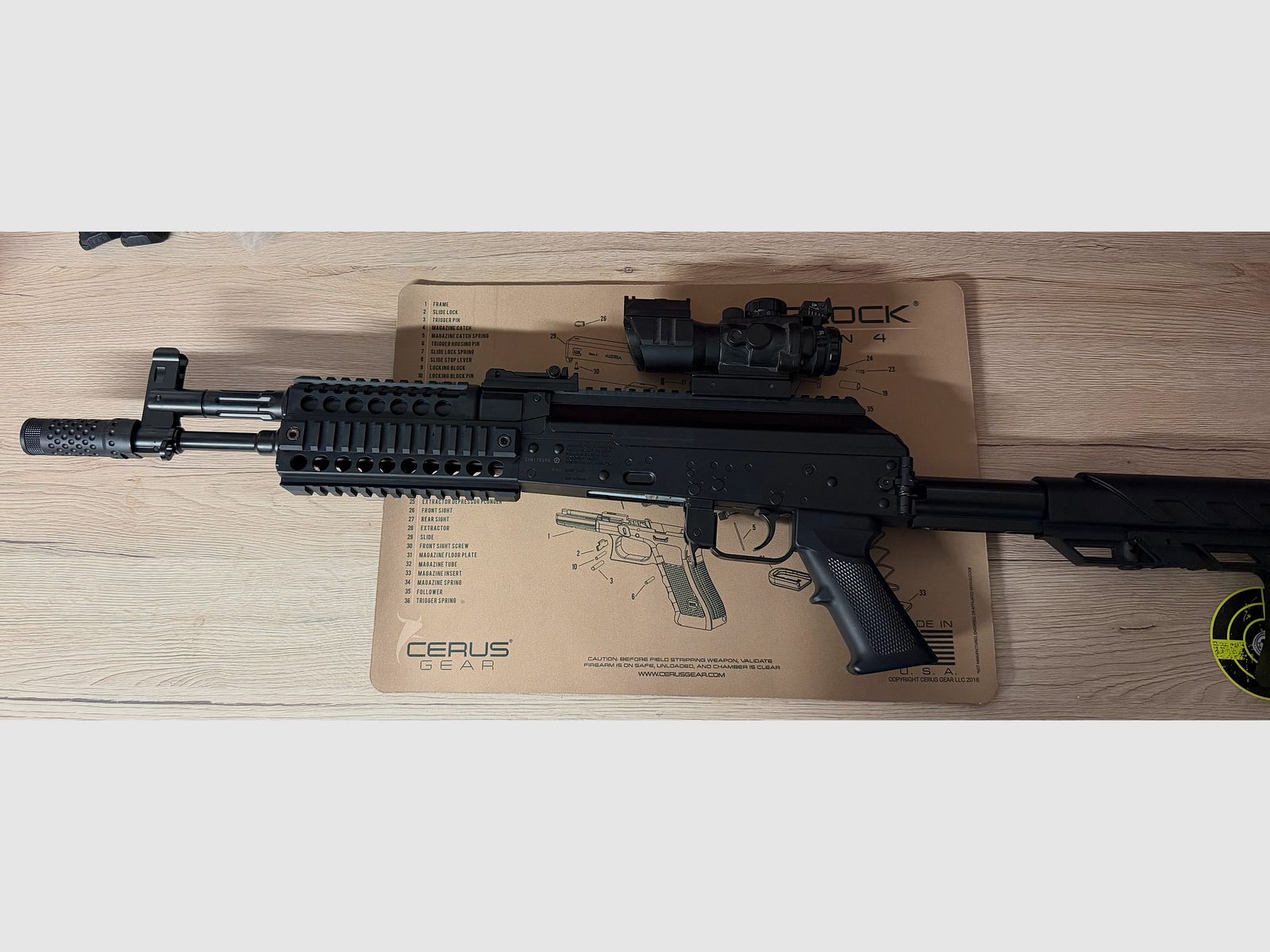 Crosman AK1 CO2 Luftgewehr 4,5 BB