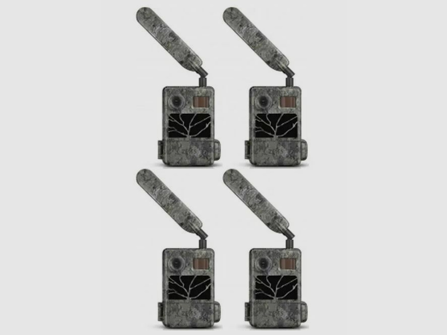 Zeiss Optik Secacam 3 Bundle 4 Funk-Kameras 4G