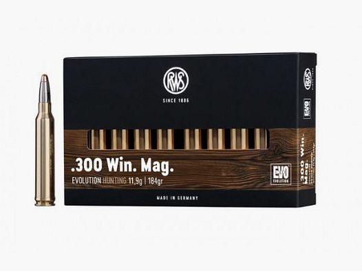 RWS EVOLUTION HUNTING - .300 WIN. MAG. - 184 GRS. - 20 PIEZAS