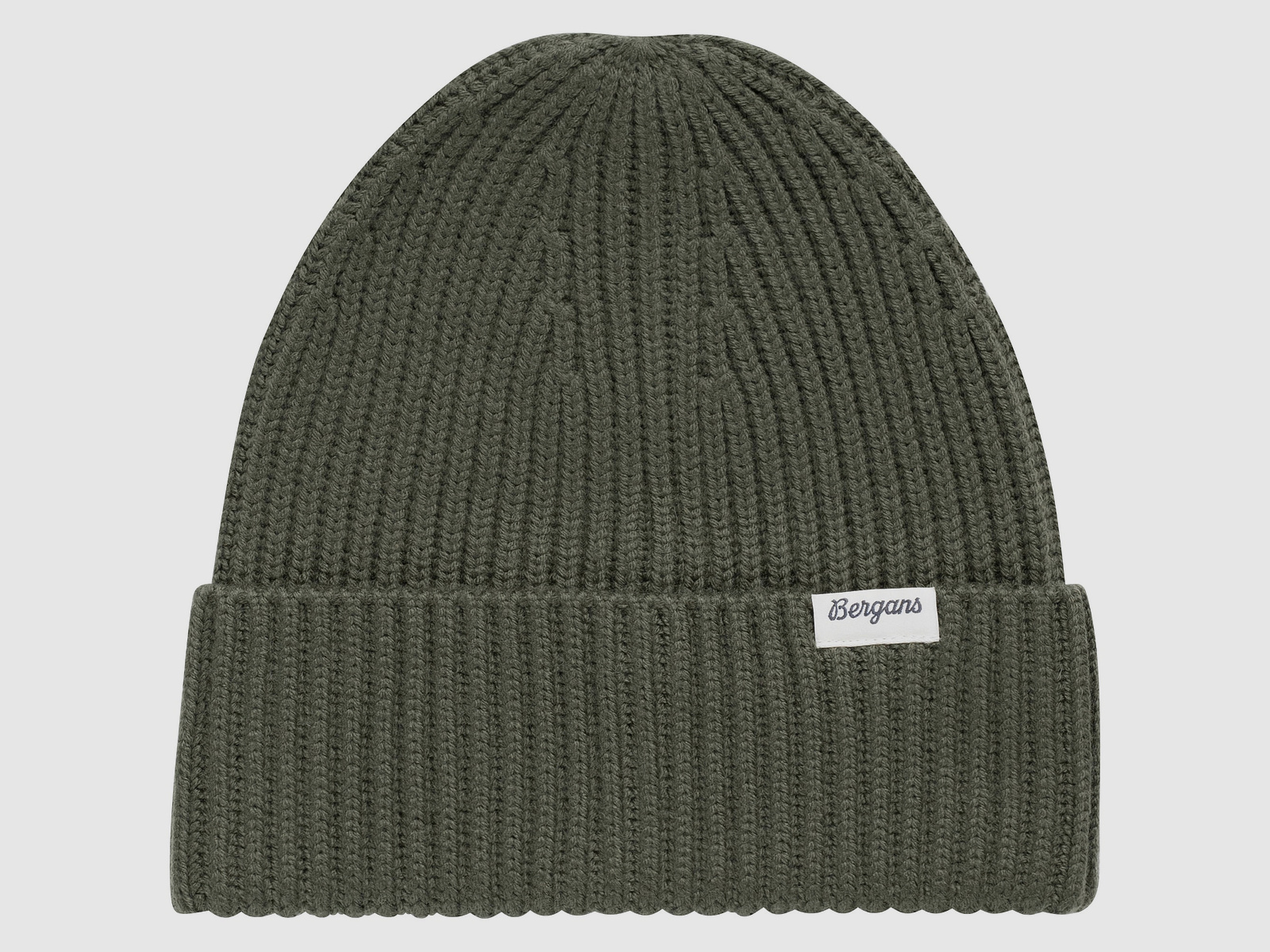 Bergans Nordmarka Merino Beanie Dark Olive Green One Size