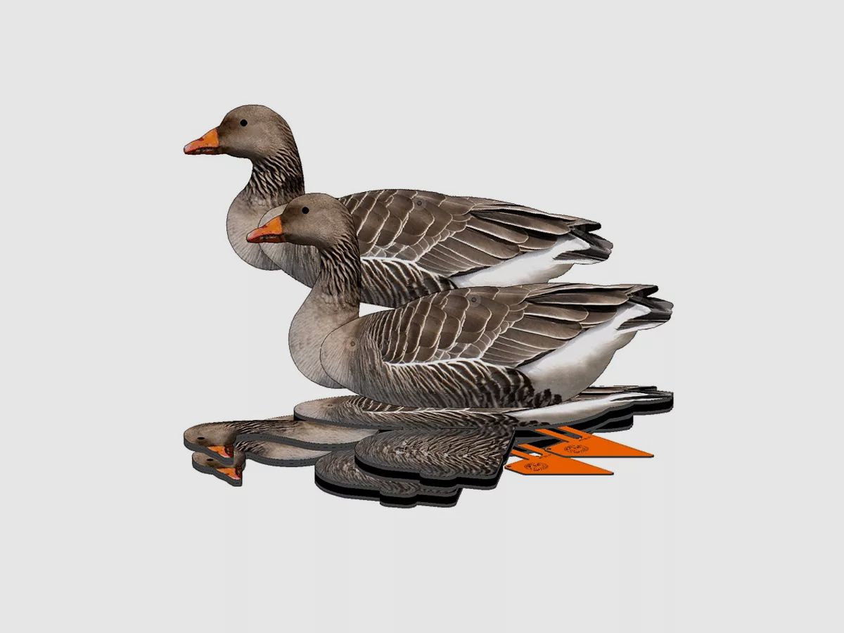 National Rifle Association FUD Lockvögel Graugans 6er Pack