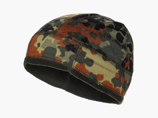 BW Mütze Fleece, Gr. 54-58, BW Flecktarn