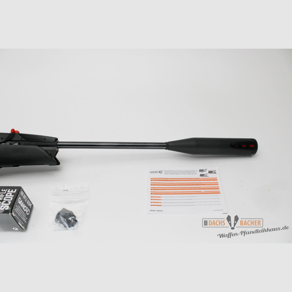 LG air rifle Gamo SWARM 10x Pro GEN3I caliber 4.5mm plastic stock magazine F-mark