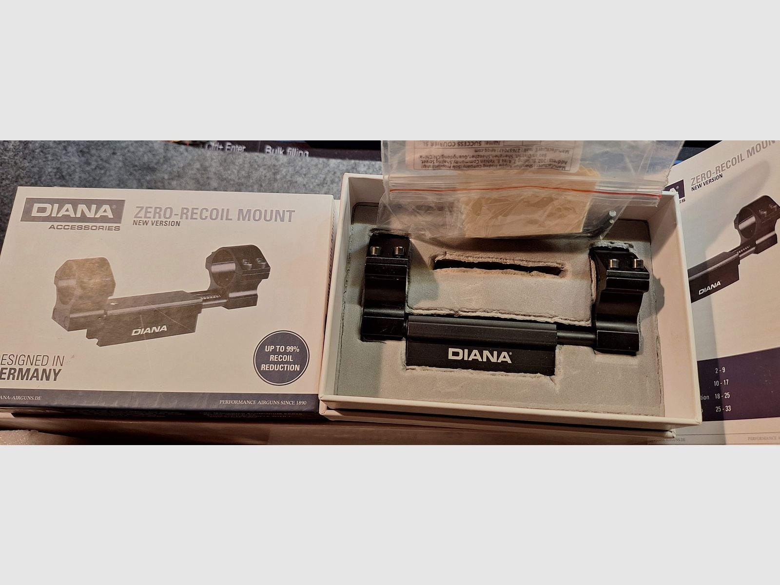 Diana NULL-RÜCKSTOß-MONTAGE