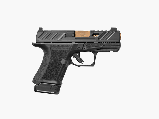 Shadow Systems Pistole CR920 Elite OR, 9mm Luger 3.4" Lauf geflutet Bronze, 13+1/10+1
