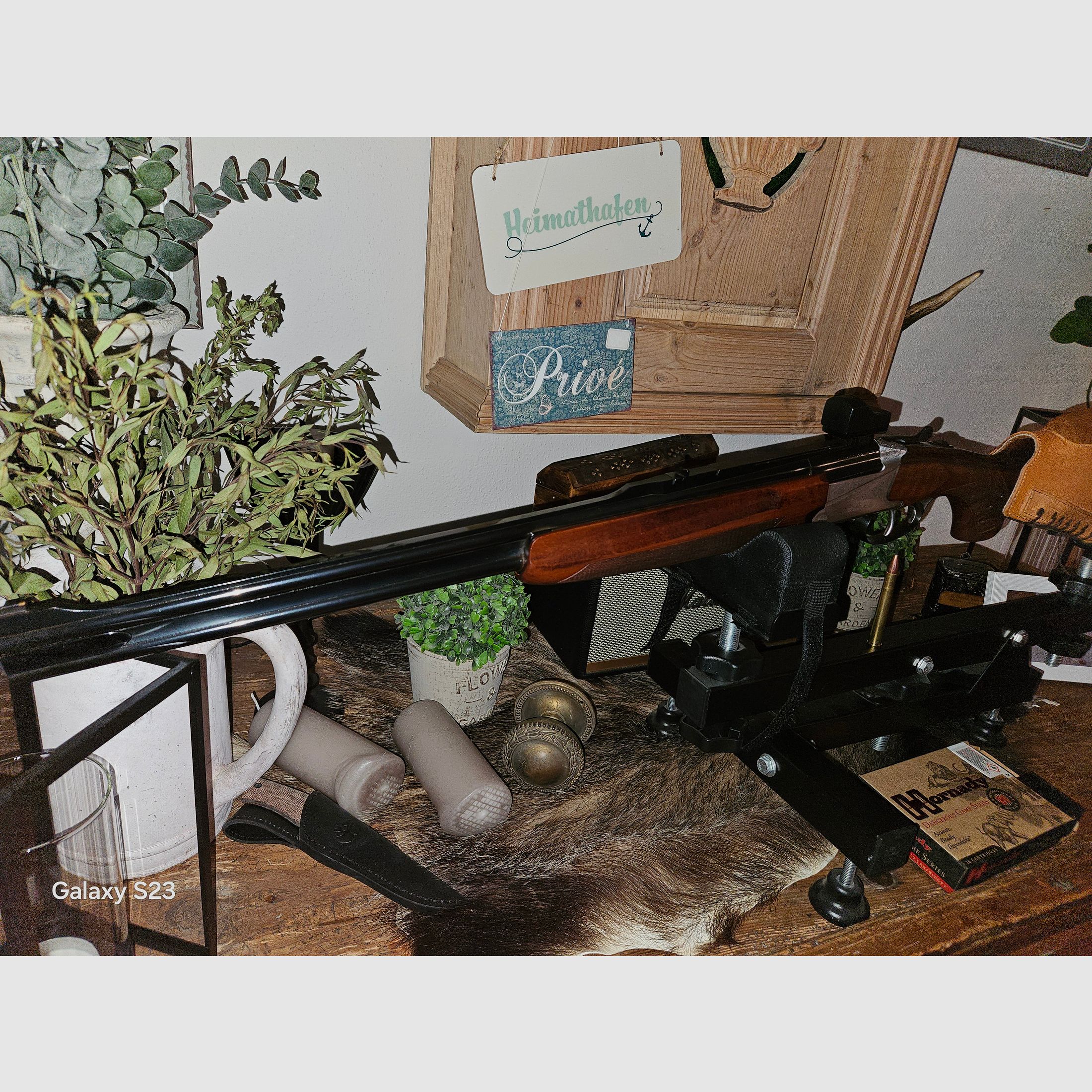 Bernardelli 9,3x74R  / Dampfhammer incl. Munition 3,5 Packungen !