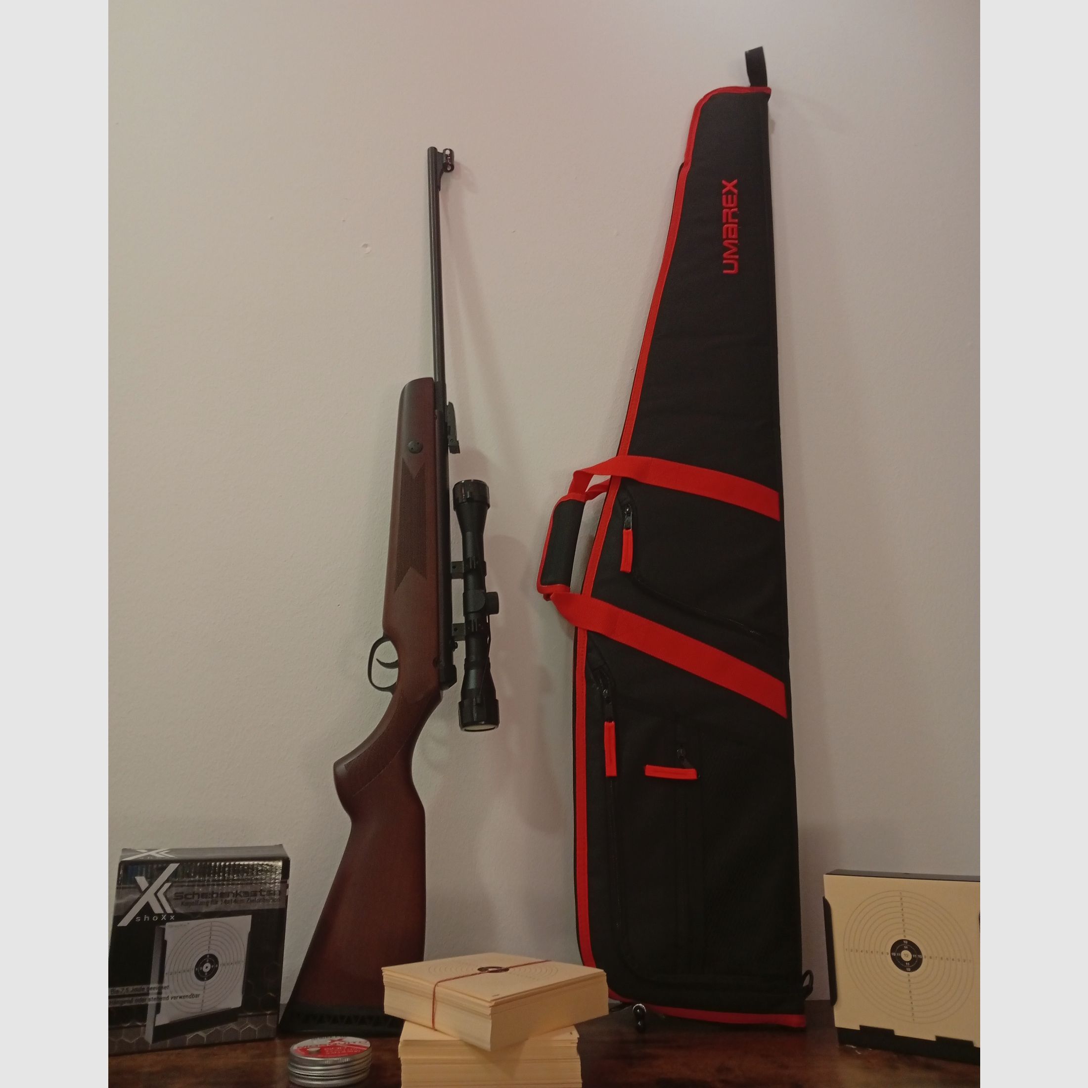 Air rifle set completely NEW and in original packaging Hämmerli Hunter Force 600