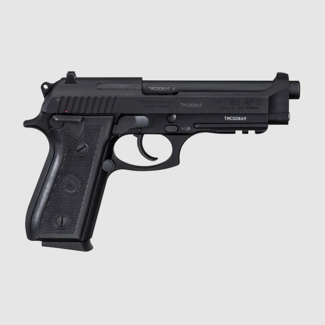 Taurus Pistole Taurus PT 92 AF - D RAIL Schwarz matt brüniert 9mmLuger