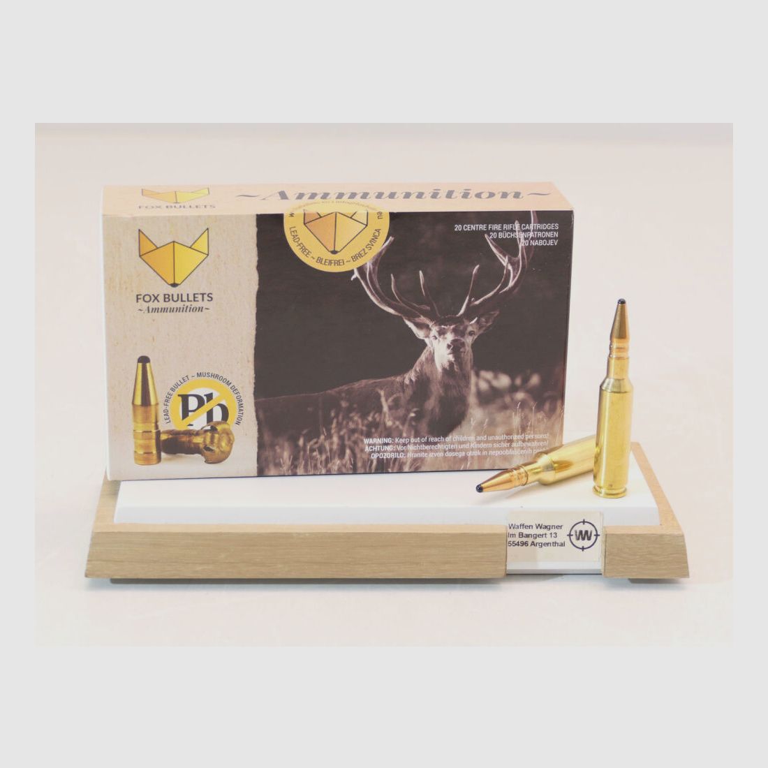 Fox Bullets 123gr. A20 6,5 Creedmoor