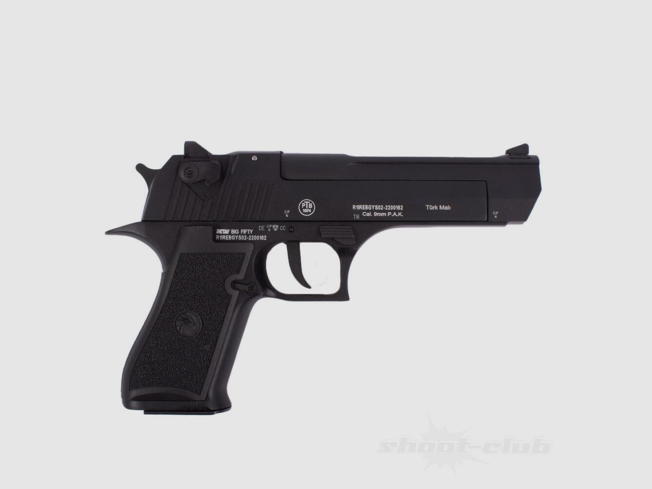 Retay Big Fifty pistola de fogueo 9mm P.A.K. azul