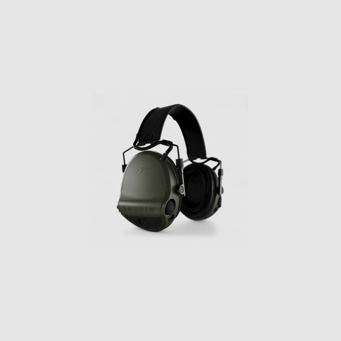 Sordin Supreme X2 Green Leather Headband Gelpads, afbeelding 1 van 2