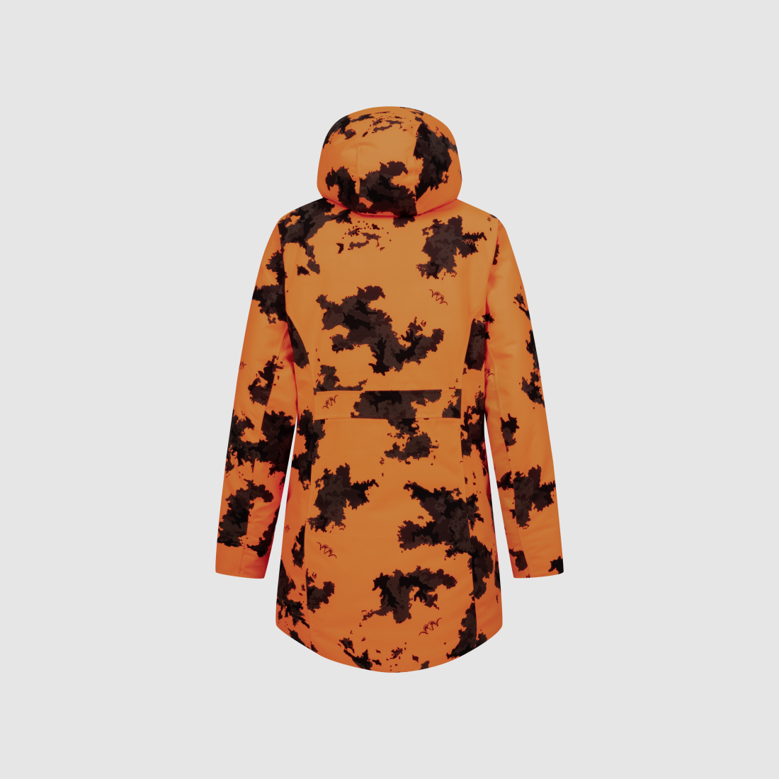 Damen Daunen-WP Jacke Janina Blaze Orange Camo, Bild 2 von 4
