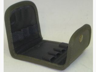 Cordura custodia 4 proiettili + 3 pallini - con passante per cintura