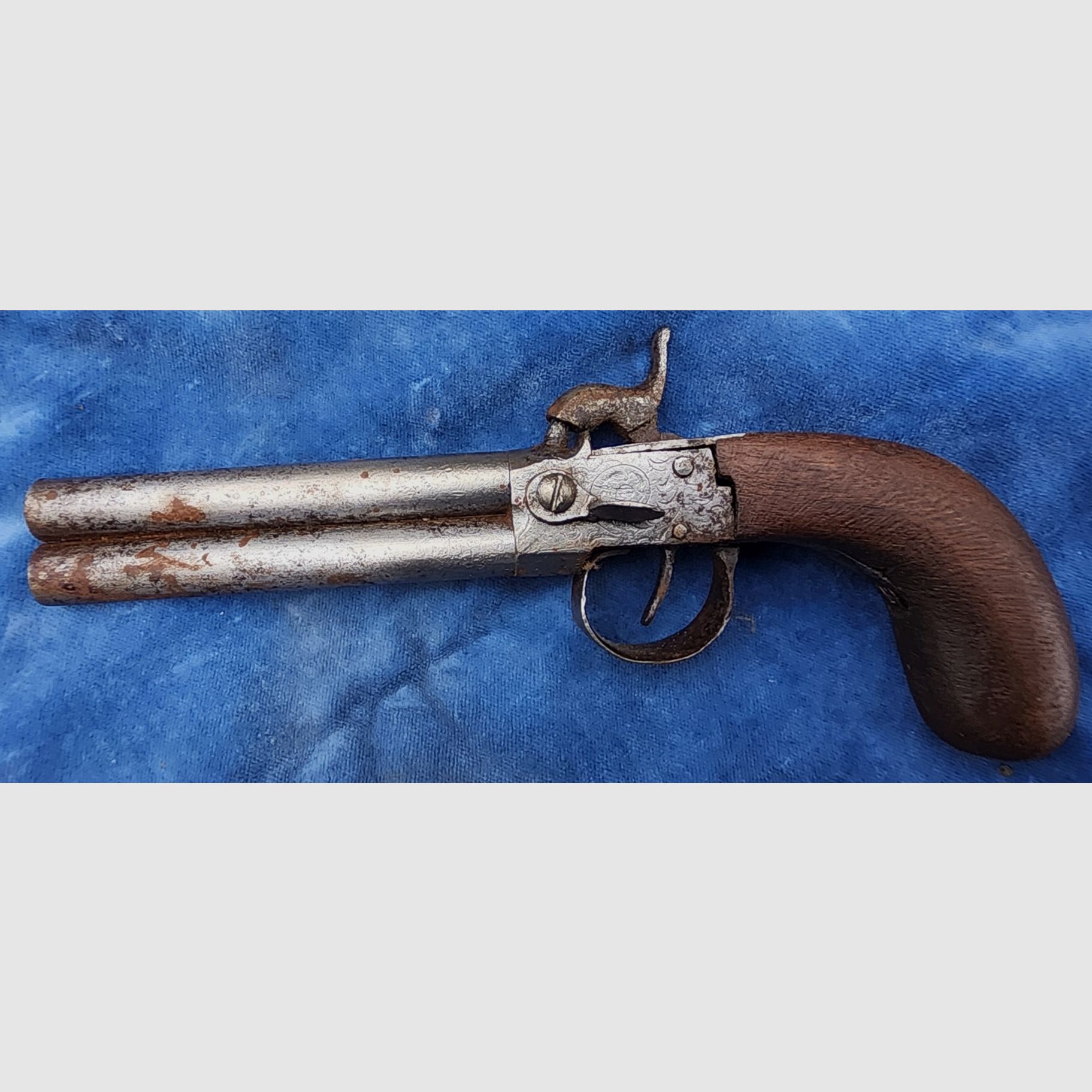 Double-barrel over-and-under percussion pistol 9 mm (license-free), image 1 of 6