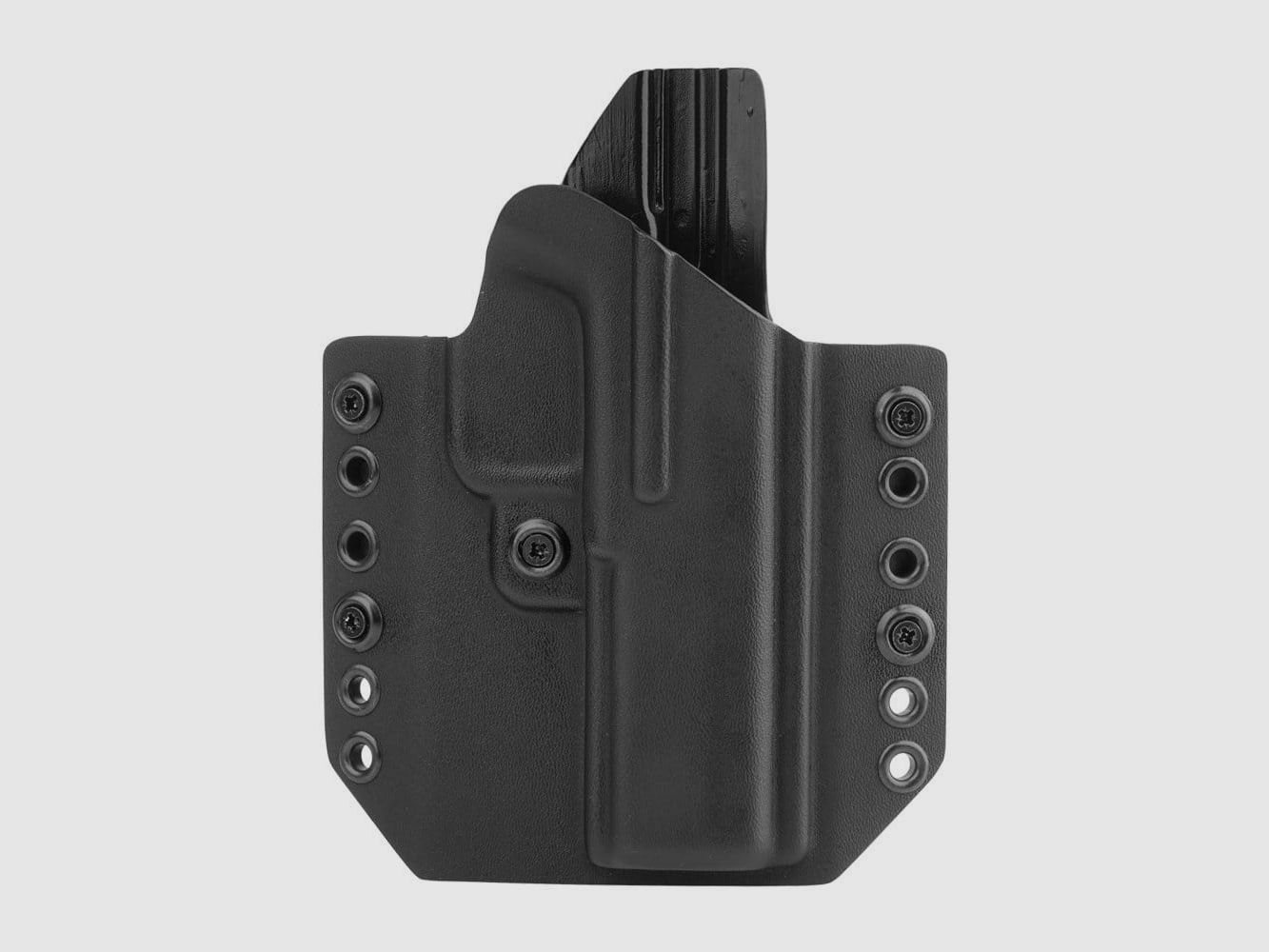 Funda exterior DOUBLETAP de Kydex OWB para pistola CANIK TP9SFX – Negra