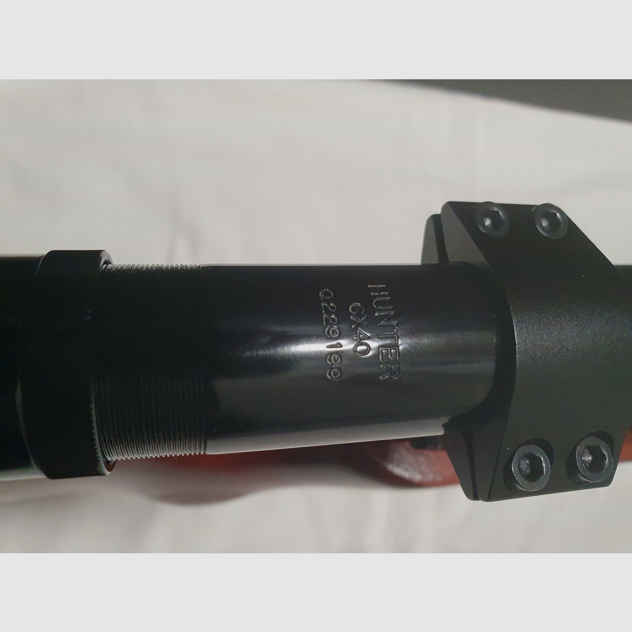 Haenel 303-Super con vecchia ottica da caccia 6x40