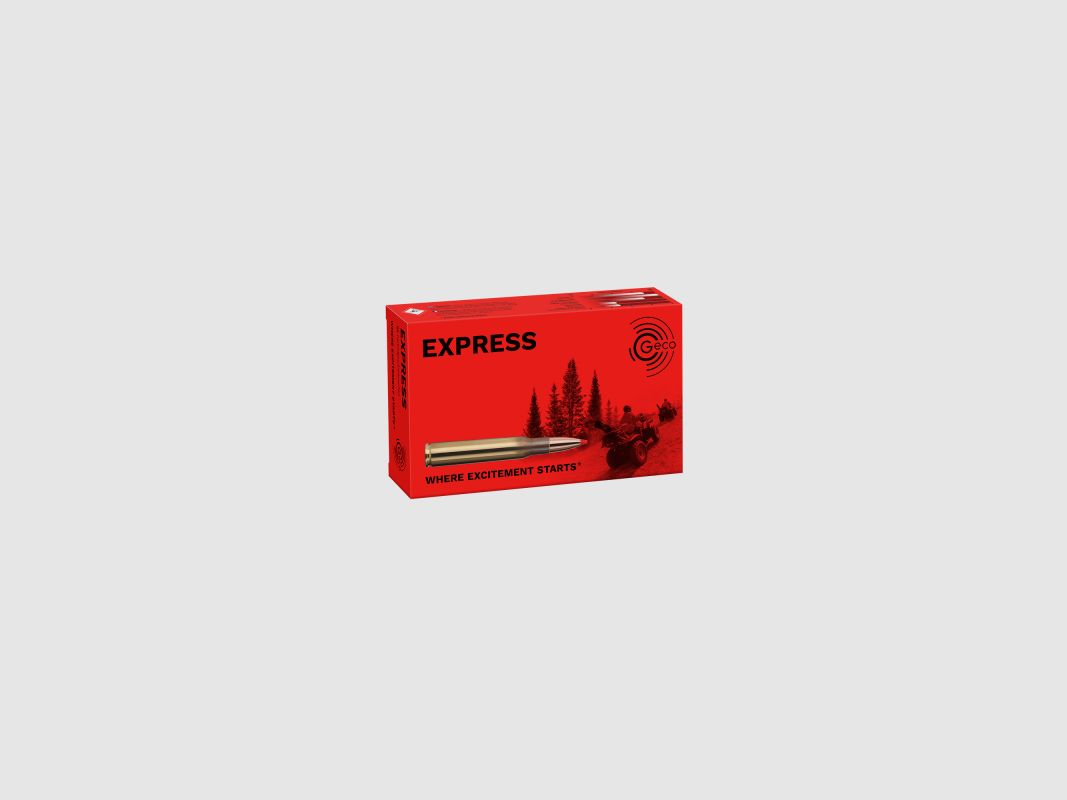 Munition métallique GECO 7x64 155gr