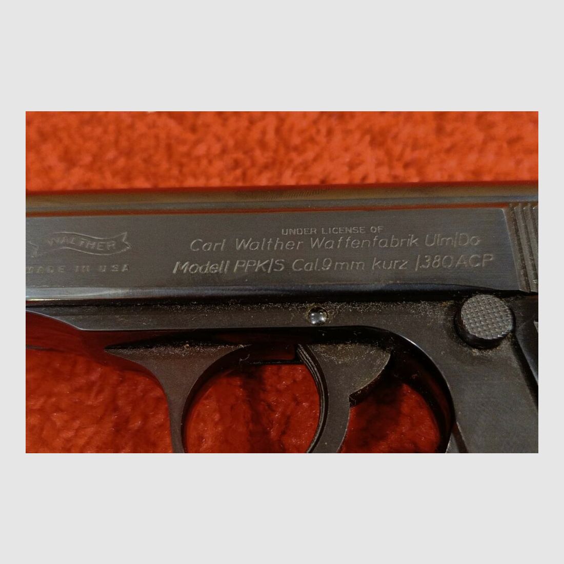 Walther PPK/S 9mmBrowningK