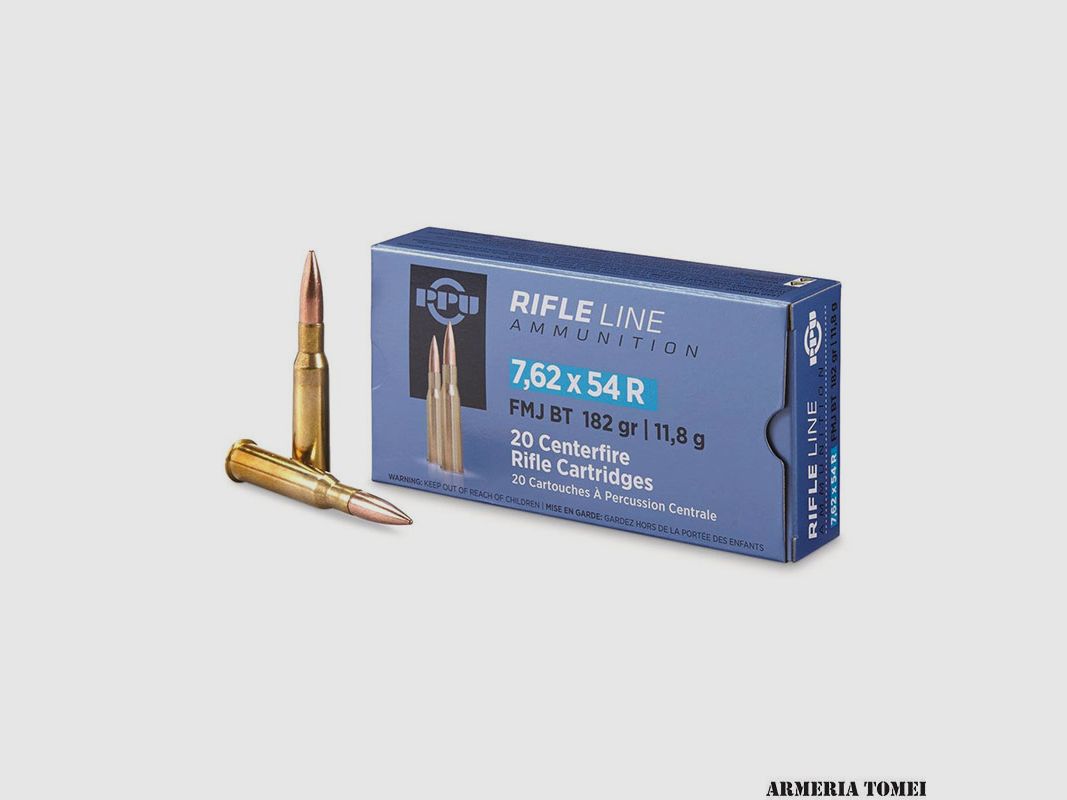 PPU PARTIZAN – 7,62x54R FMJ BT 182GR