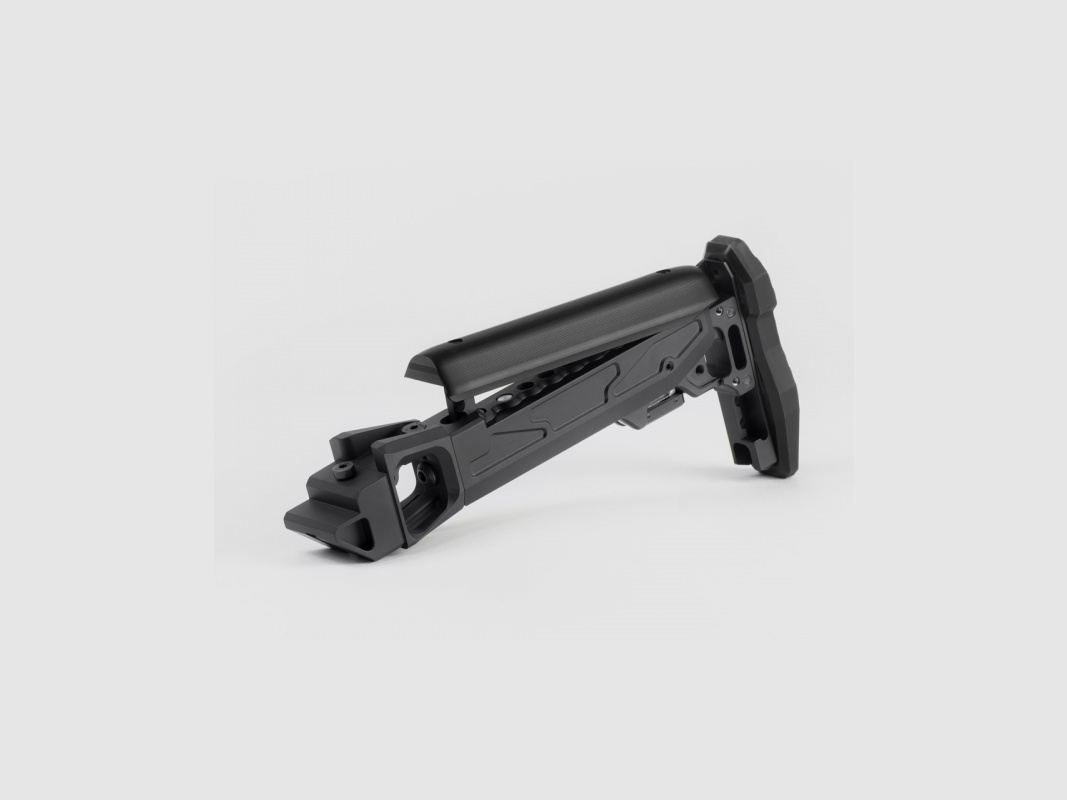 KPYK Fester Teleskop Hinterschaft für AK CRC 9035 black schwarz