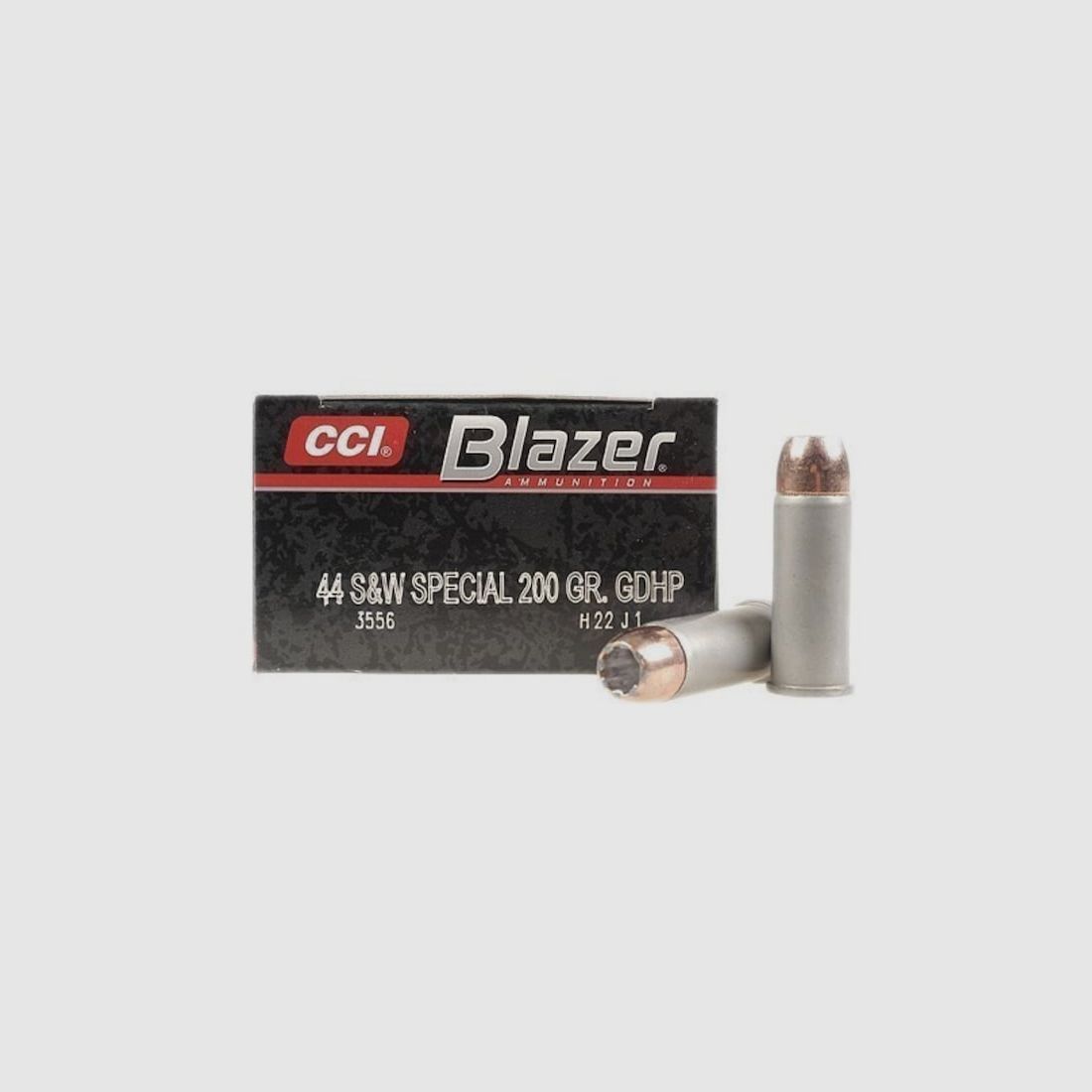 CCI Blazer Aluminium .44 Special 200GR JHP 50 Patronen