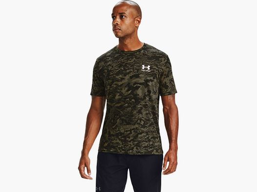 Under Armour UA ABC Camo Short Sleeve T-Shirt Schwarz L