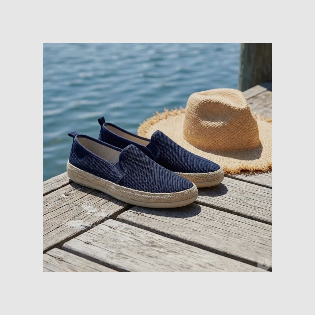 Espadrilles Herren marineblau - Komfort und Eleganz, Bild 4 von 9