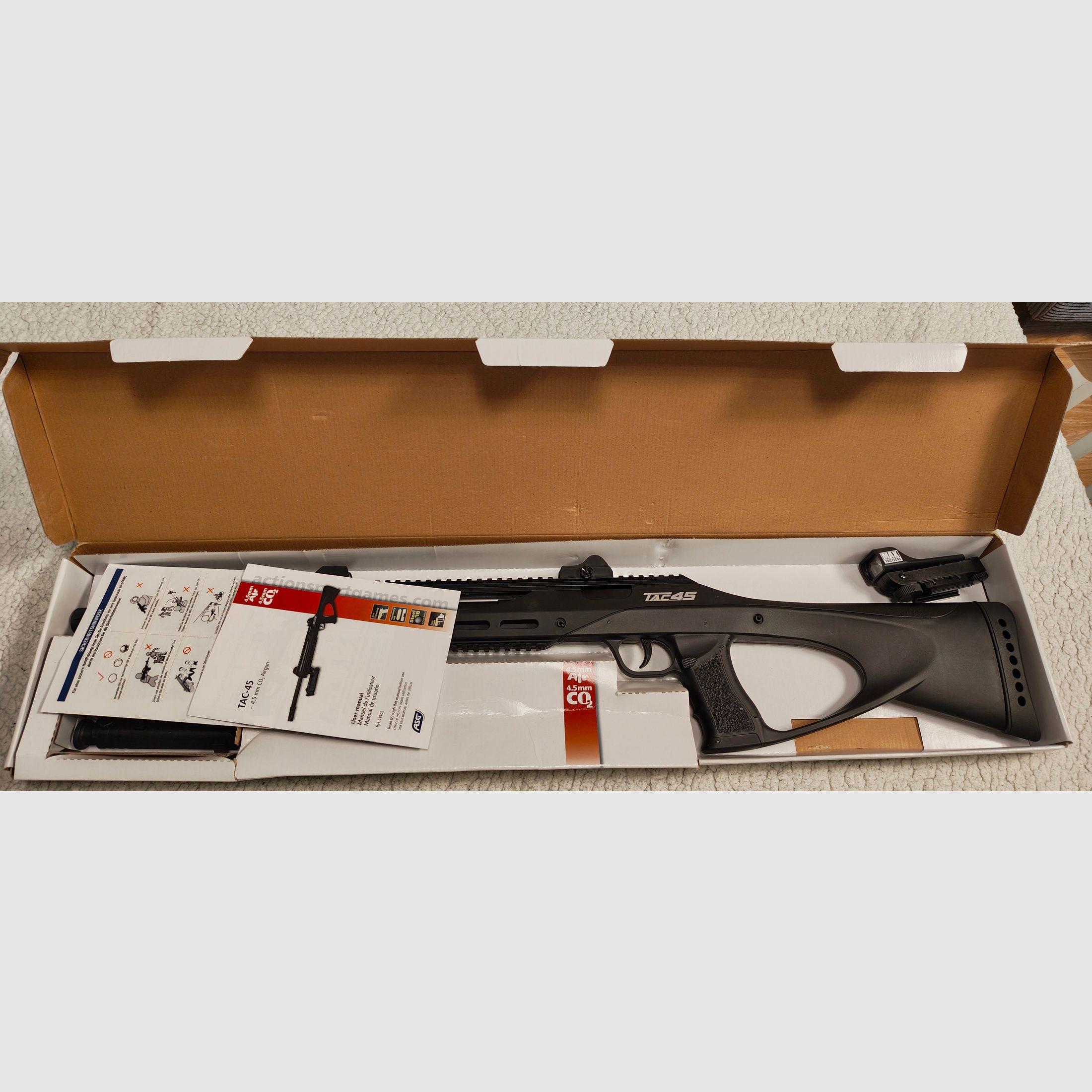 ASG TAC 45 Co2 Geweer gebruikt