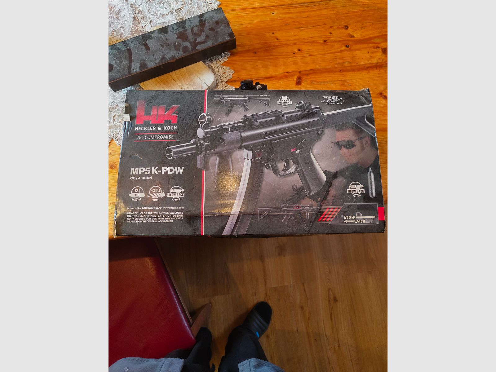 Heckler & Koch MP5 K-PDW cal. 4,5 mm Stahl BB Co2 Blowback