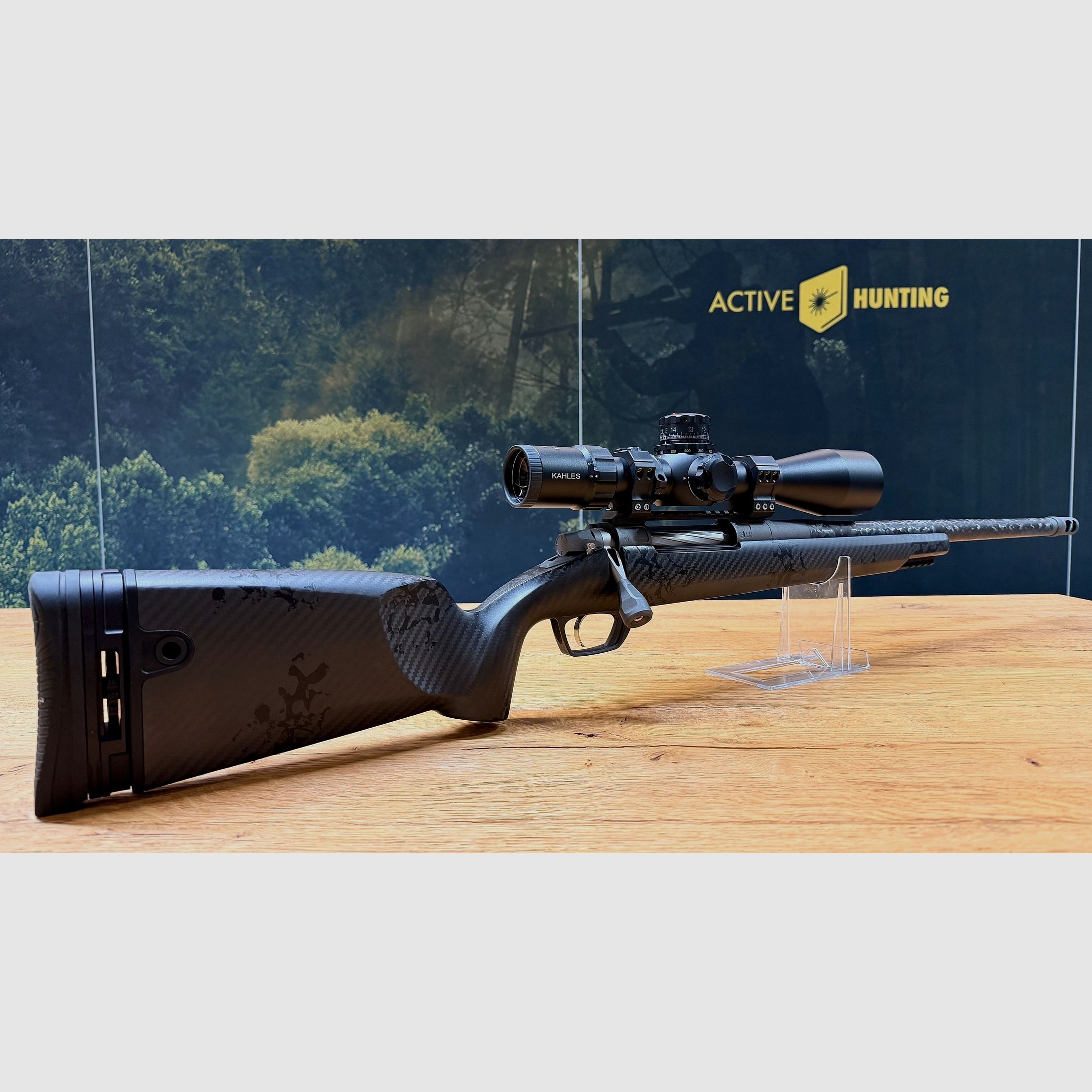 Gunwerks Magnus / .28 Nosler / LL 20" / z systemem tytanowym / Kahles K525i 5-25x56 MOAK