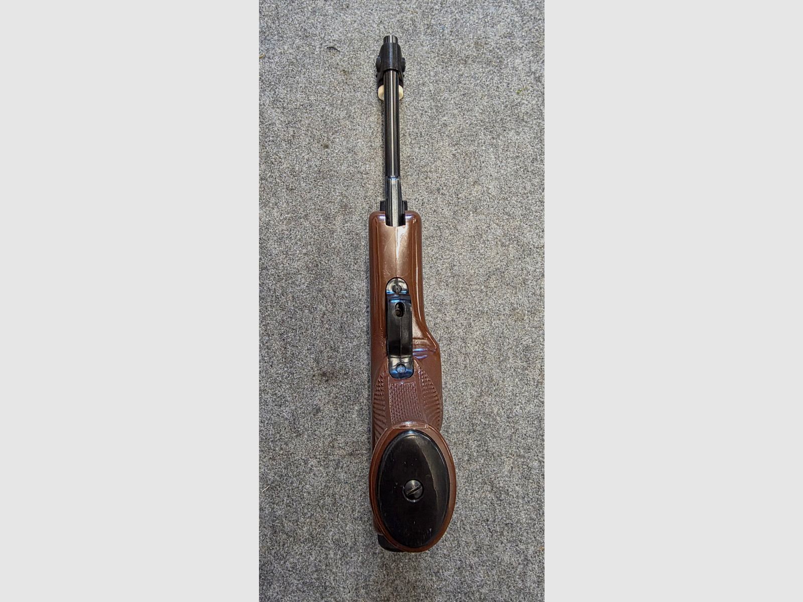 Für Sammler neuwertige  Diana Luftpistole Modell 6 von 1969 ohne F - Zeichen Pistole Cal. 4,5mm Diabolo Knicker
