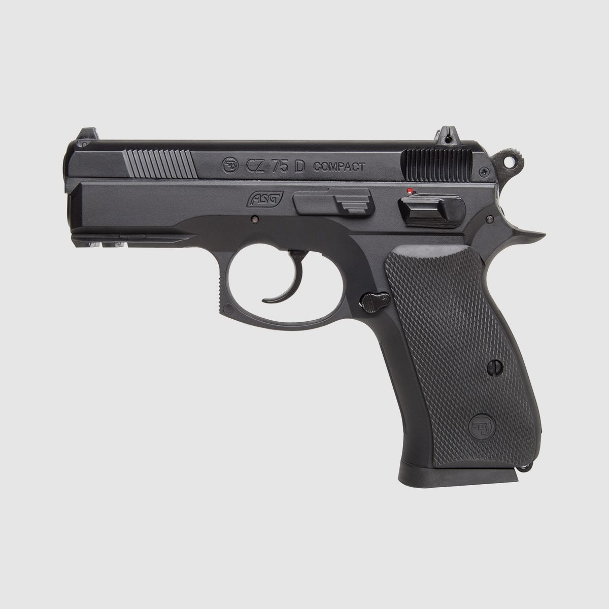 CZ 75D Compact Zwart 4,5mm BB - Perslucht Co2 Non BlowBack