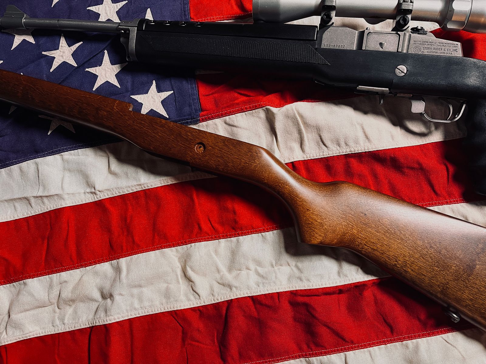 Ruger Mini 14 A-Team Variante Klappschaft + Holzschaft .223 Rem
