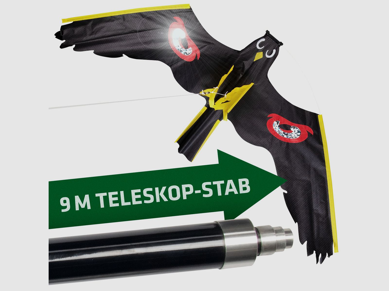 Vogelafschrikking Draak 7m, afbeelding 2 van 2