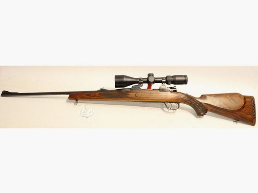 Voere Mauser 98 with Bauer 2.5-10x56 with illuminated reticle