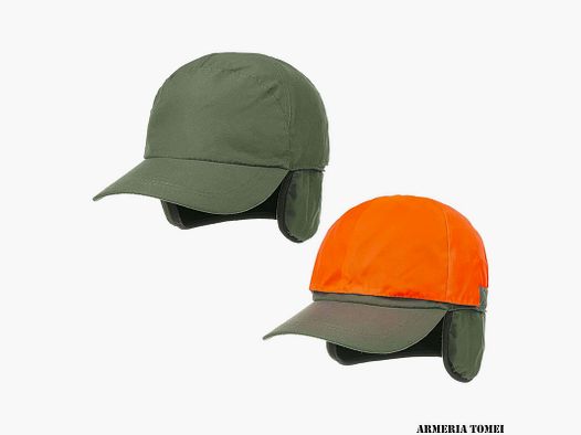 HAT WITH EAR FLAPS GREEN/FLUO