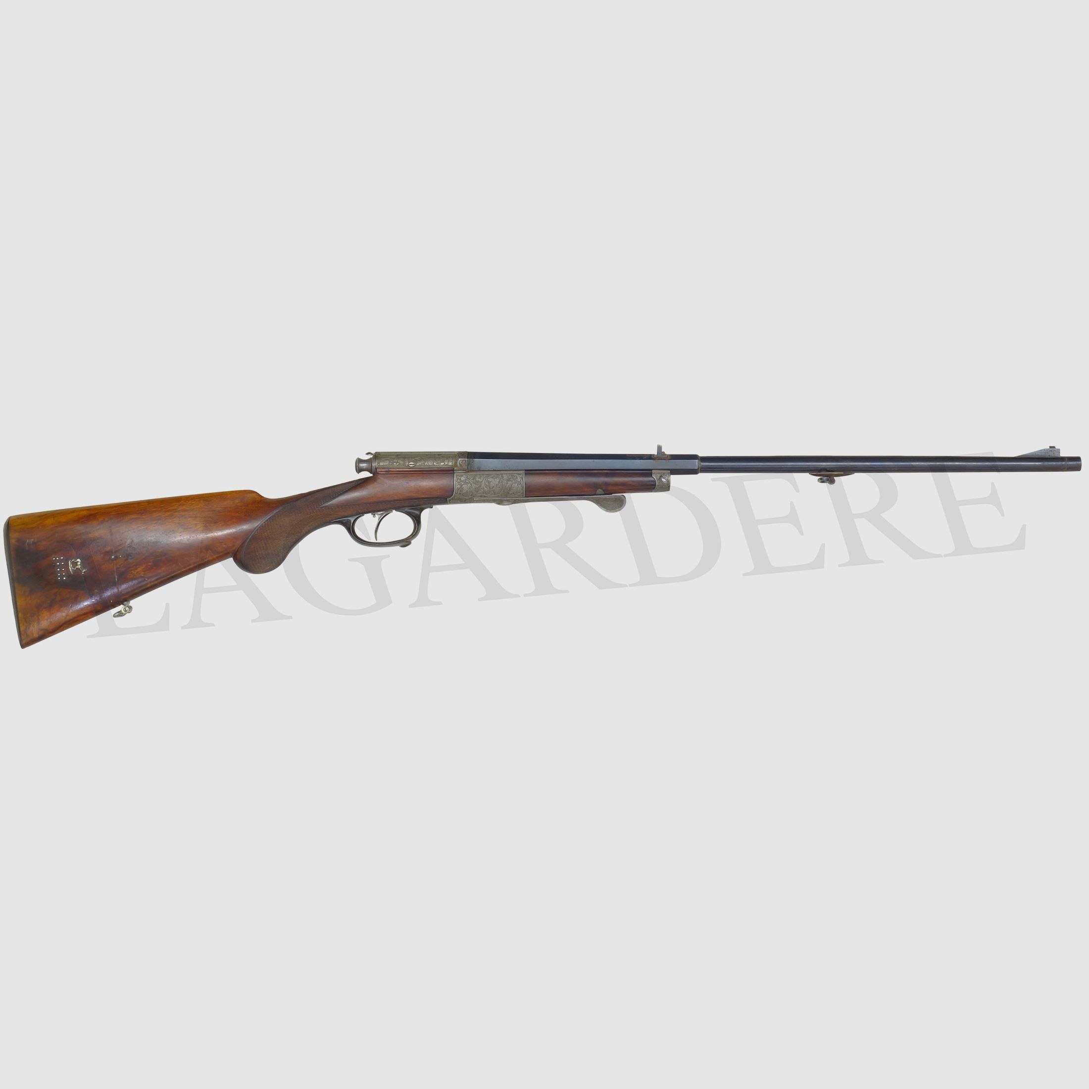 W.GLASER SYSTEME DREYSE(CARABINE DE CHASSE A UN COUP CANON RAYE)