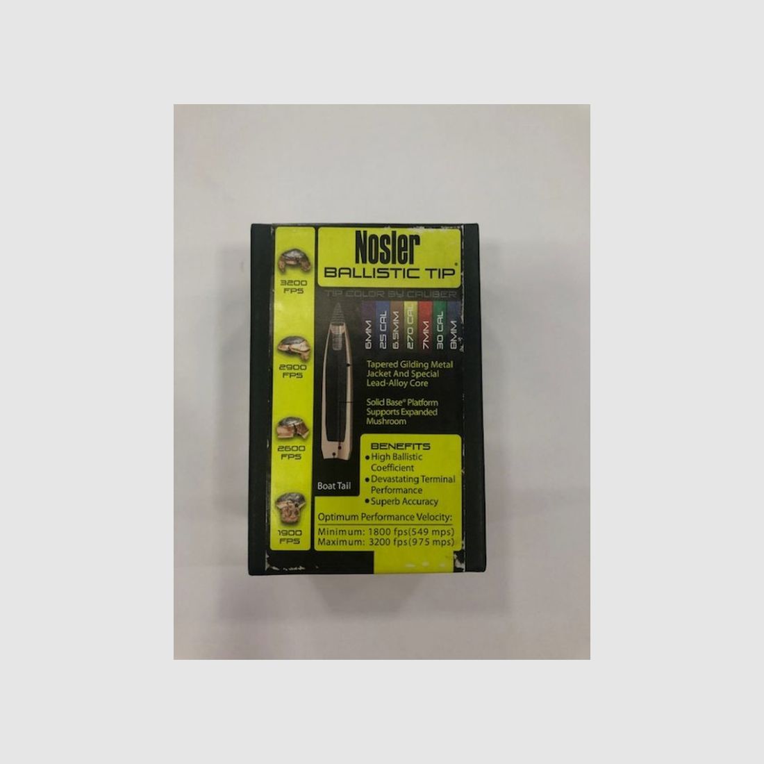 NOSLER B TIP GESCHOSSE C 30 GR 125 QT50, Bild 2 von 2
