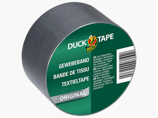 Duck Tape Duck Tape Ruban en tissu 50 mm x 5 m argent