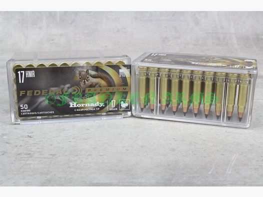 Federal Vital Shok .17HMR V-MAX 17gr. 1,1g 50 piezas precios por cantidad