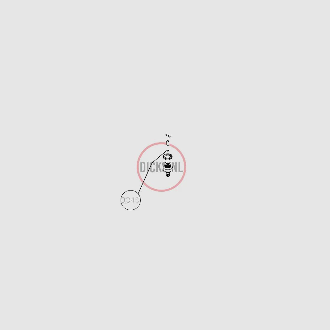 Hatsan 3349 | check valve o-ring Velox, afbeelding 1 van 6