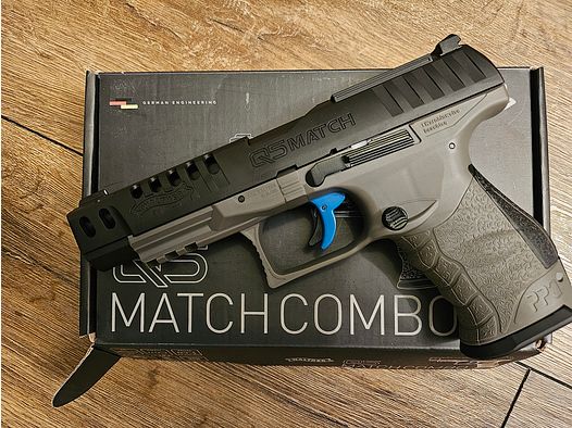 Pistola de aire comprimido Walther Q5 Match Pistolen
