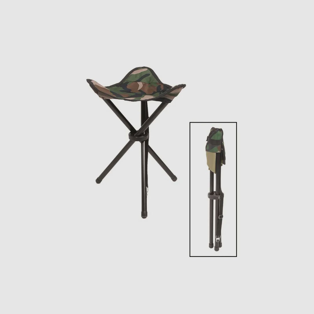 Tripod / Folding stool / Folding seat - US Woodland