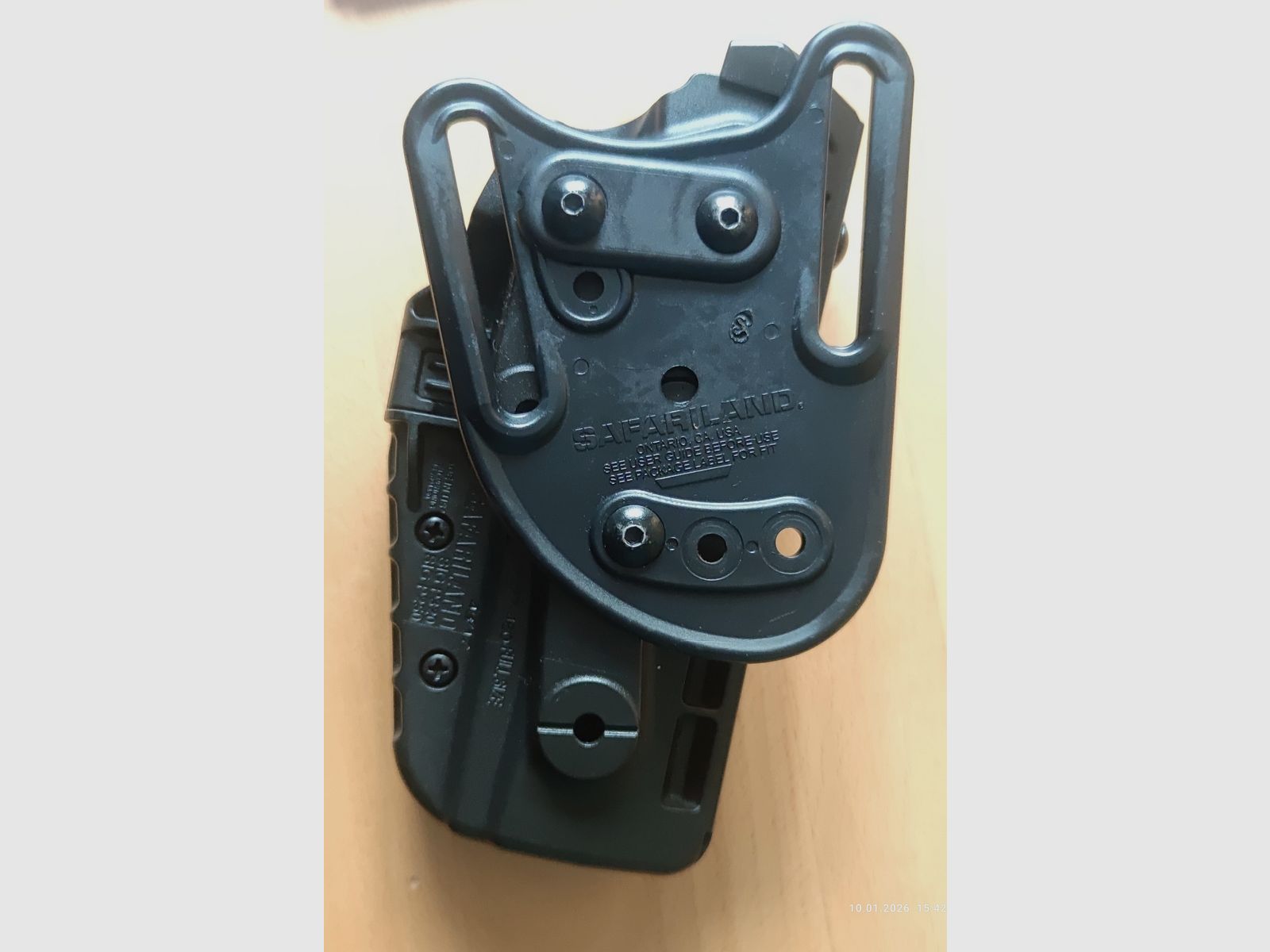Safariland original holster for Sig Sauer P320/260, also suitable for Glock 17!