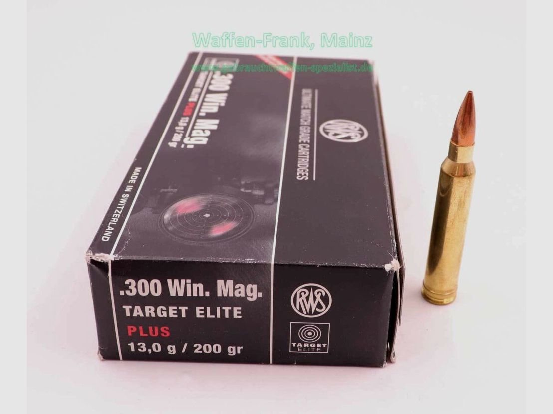 RWS (WZd.Fa.Rottweil) cartuchos de rifle .300WinMag