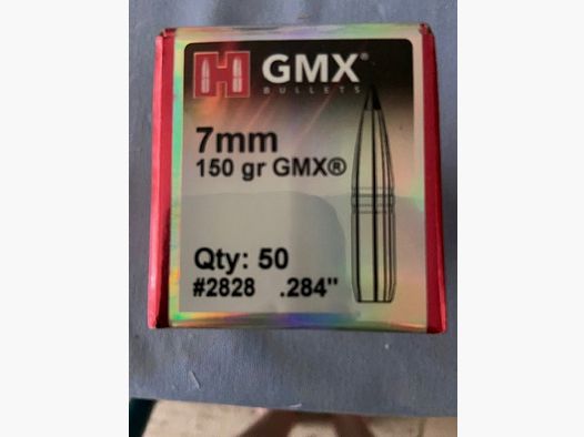 Geschosse Hornady GMX, Kal 7mm