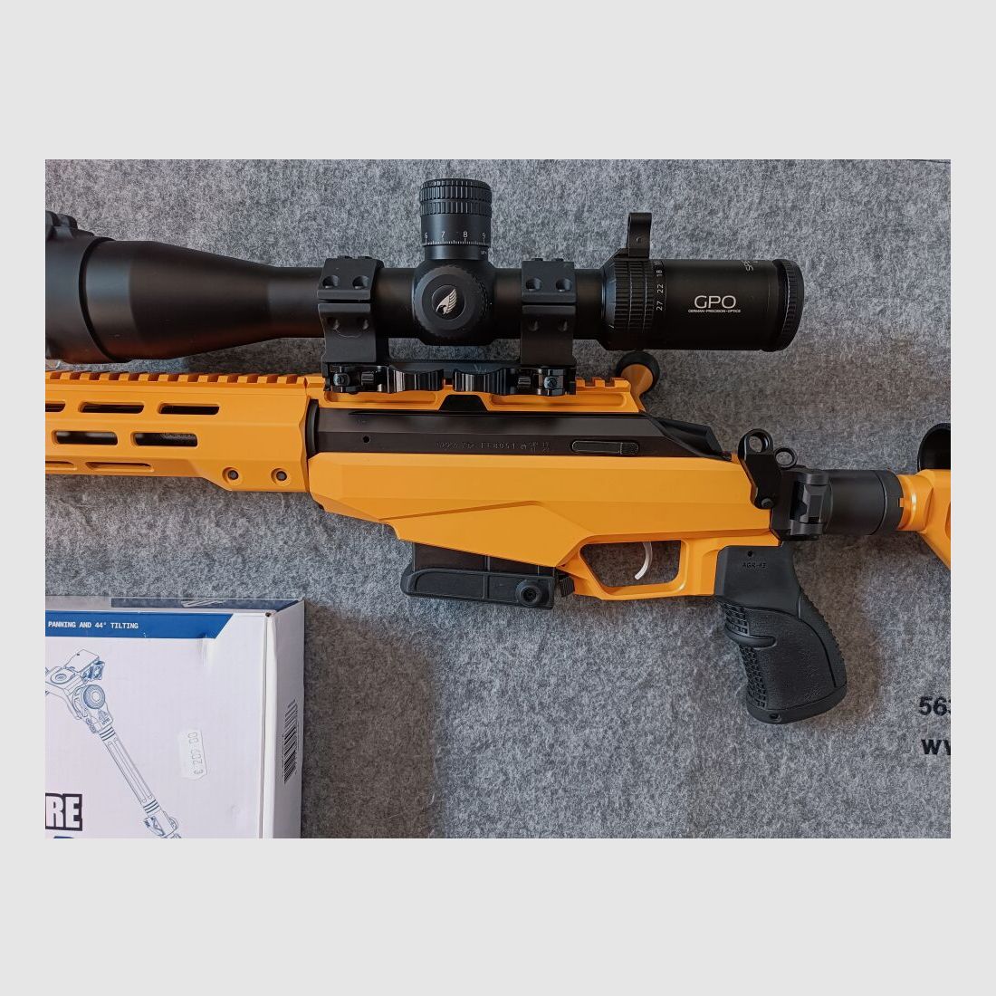 Tikka T3x TACT A1 mit Custom Cerakote & ERATAC + ZF GPO 4,5-27x50i