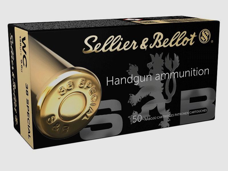 PATRONEN S&B 38SP WC 9.6g, Bild 1 von 3