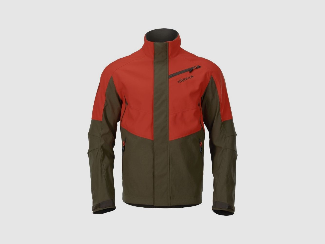 Kurtka Harkila Wildboar Pro / Orange/Willow green, zdjęcie 1 z 11
